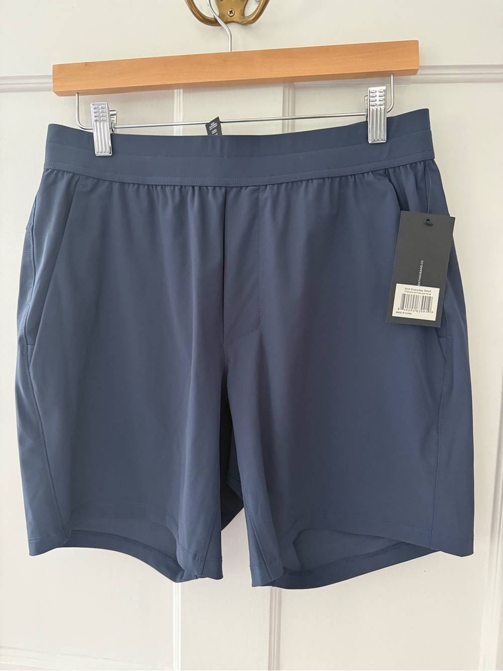 TEN THOUSAND 7” Knit Everyday Shorts Navy Blue Unlined NWT Medium M